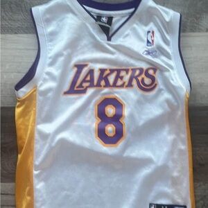 Reebok NBA Authentic White and Black Jersey